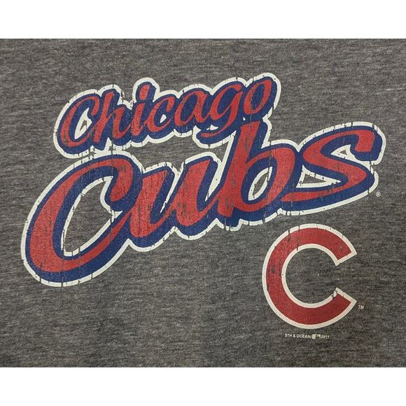 Chicago Cubs Grey Jersey Shirt - Size XL - Fan Favorite! - Picture 3 of 4